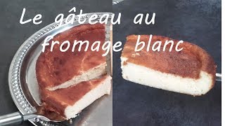 Le Gâteau au fromage blanc  aromatisé au citron [upl. by Zaria404]