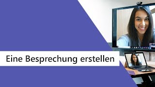 Microsoft Teams Tutorial – Eine Besprechung erstellen 2019  Microsoft [upl. by Lai]