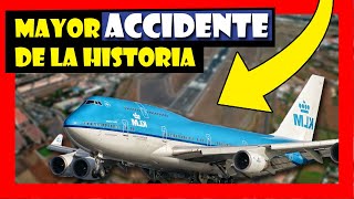 ✈️ACCIDENTE Tenerife los Rodeos💥  PEOR accidente aéreo de la historia [upl. by Ahseei]