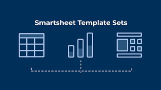 Smartsheet Template Set Overview [upl. by Dombrowski]