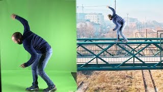 chroma key after effects  Perfect green screen in 5 minutes [upl. by Etteyafal]