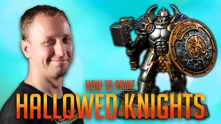 Duncan Rhodes How to paint a Hallowed Knights Annihilator for Age of Sigmar Dominion [upl. by Wood]