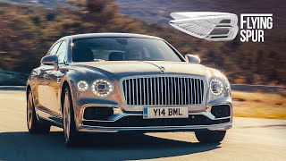 NEW Bentley Flying Spur Road Review  Carfection 4K [upl. by Nereids]