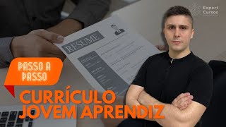 Como fazer um currículo de Jovem Aprendiz Para conseguir emprego [upl. by Akym]