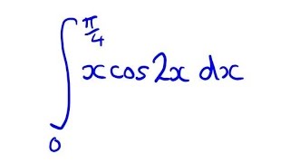 Integration by Parts Definite Integral example [upl. by Anema]