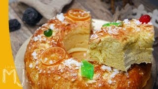 Roscón de Reyes casero  La receta de Thermomix [upl. by Anauqcaj]