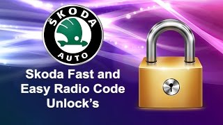 How To Find Your Skoda Radio Code [upl. by Eilahs]