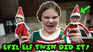 Elf On The Shelf Is Sick Part 2 Did The Evil Elf Twin Do It [upl. by Ennoryt604]