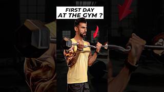 First Day In The Gym Beginner Bodybuilding Guide [upl. by Gawlas536]