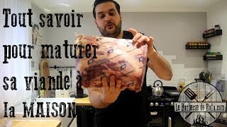 Tout savoir pour maturer sa viande à la maison  Part 1 [upl. by Bernita]