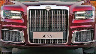 Aurus Senat 20192021 The Russian RollsRoyce [upl. by Nisbet]