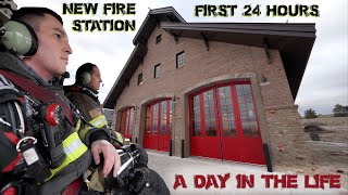 First 24 Hours in a New Fire Station  A Day in the Life [upl. by Peatroy]