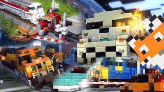 CraftyFoxe Minecraft Animation Compilation 3 [upl. by Yendic]