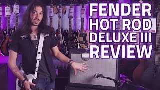 Fender Hot Rod Deluxe III Guitar Amplifier Combo Demo [upl. by Lazarus]