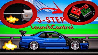 Pixel Car Racer  HOW TO LAUNCH CONTROL 3 Step [upl. by Ssalguod]