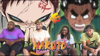 Gaara vs Rock Lee Naruto 47 48 49 amp 50 REACTIONREVIEW [upl. by Barris]