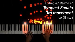 Beethoven  Tempest Sonata 3rd movement 5k subs special [upl. by Marinna]