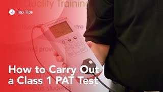 How to Carry Out a Class 1 PAT Test [upl. by Carla]