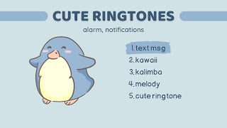 CUTE RINGTONES amp NOTIFICATION SOUNDS FREE  Zedge [upl. by Couq]