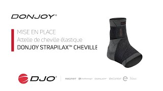 DonJoy StrapiLax™ Cheville  Mise en place [upl. by Eanel927]