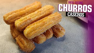 COMO HACER CHURROS CASEROS crocantes y NO explotan [upl. by Jerrie]