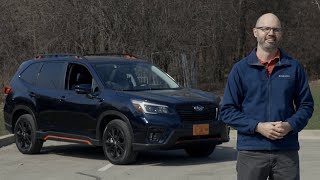 2021 Subaru Forester Review — Carscom [upl. by Akirdnwahs657]