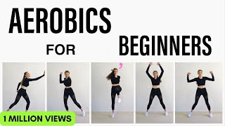 9 Min Aerobics For Beginners  Morning Energy Booster  Aerobic Exercises [upl. by Dalila]