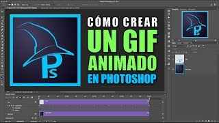 Cómo crear un GIF animado en Photoshop 2 métodos [upl. by Nivlac]