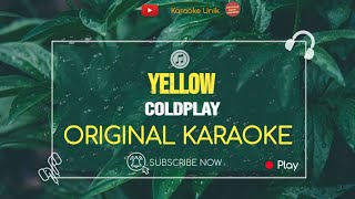 Yellow Karaoke Coldplay [upl. by Therine225]