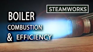 Boiler Combustion amp Efficiency  SteamWorks [upl. by Rialcnis184]