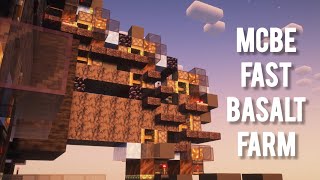 Minecraft Bedrock Fast Basalt Farm [upl. by Seraphina]