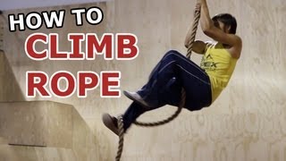 How to  Rope climbing TUTORIAL [upl. by Mapes]