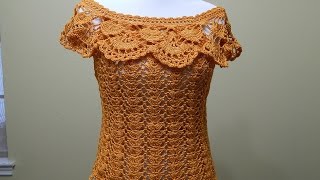 Blusa Crochet para Verano 1 de 2 [upl. by Nage]