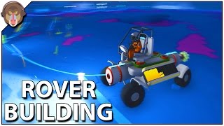 Astroneer  How to build a Rover Aluminum Astroneer Gameplay 4 [upl. by Icyaj119]