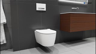 Geberit ONE WC  Installation [upl. by Yereffej]