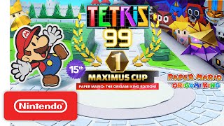 Tetris® 99  15th MAXIMUS CUP Gameplay Trailer  Nintendo Switch [upl. by Eidak]