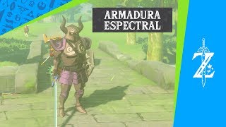 ZELDA BREATH OF THE WILD  COMO CONSEGUIR LA ARMADURA ESPECTRAL [upl. by Hbahsur450]