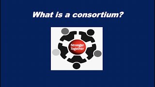 What is a consortium [upl. by Ryley]