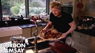 Roast A Turkey With Gordon Ramsay [upl. by Nabalas]