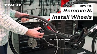 How To Remove and Install Bike Wheels [upl. by Nnoryt]