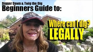 Beginners Guide to metal detecting  Where to dectect LEGALLY 2 [upl. by Chloris]