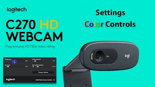 How To Adjust Logitech Webcam Settings Tutorial [upl. by Esilrahc]