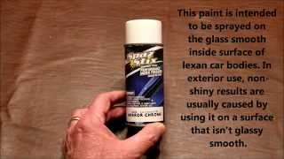 Spaz Stix Mirror Chrome Spray Paint [upl. by Morrell]