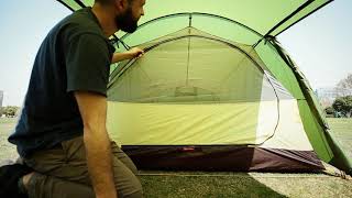 NATUREHIKE ULTRALIGHT OPALUS TUNNEL CAMPING TENT FOR 24 PERSONS [upl. by Maril]