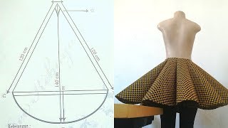 PANELED CIRCLE SKIRT PATTERN TUTORIAL  CHICHI DESIGNS [upl. by Symon]