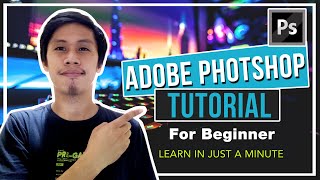 Adobe Photoshop  Basic Editing Tutorial for beginners TAGALOG [upl. by Nylkaj]