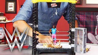 WWE Tough Talkers Demo  WWE  Mattel Action [upl. by Alur765]