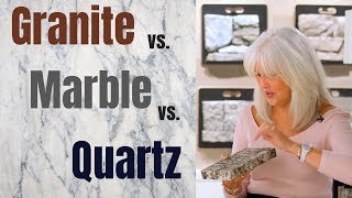 Quartz vs Granite vs Marble How to choose the right countertop [upl. by Ylyl]