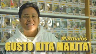 Matthaios  Gusto Kita Makita Official Lyric Video [upl. by Lewin137]