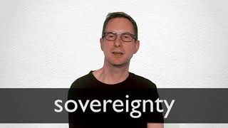 How to pronounce SOVEREIGNTY in British English [upl. by Juliana]